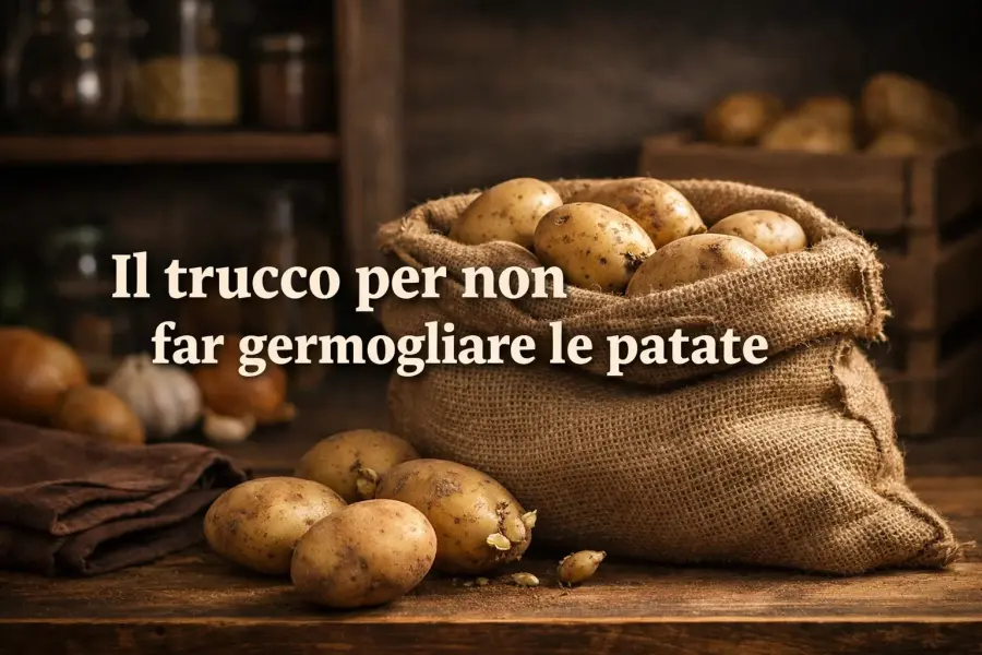 Il trucco per non far germogliare le patate: come conservarle fresche più a lungo