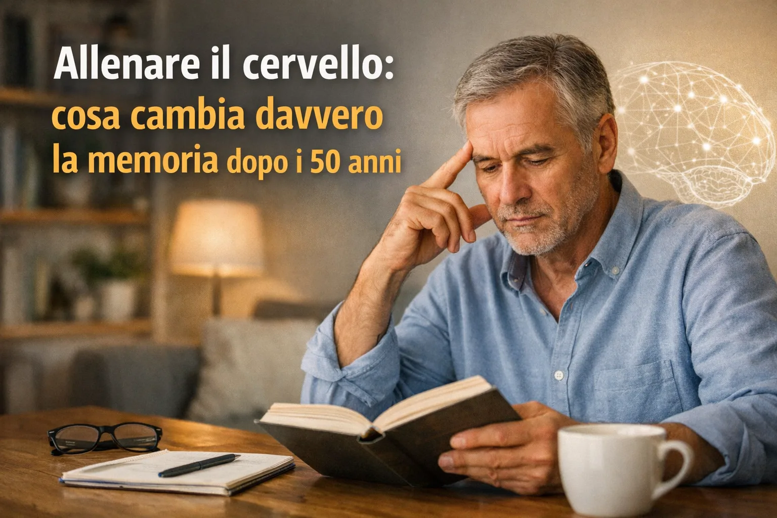 Allenare il cervello: cosa cambia davvero nella memoria dopo i 50 anni e cosa suggerisce la scienza