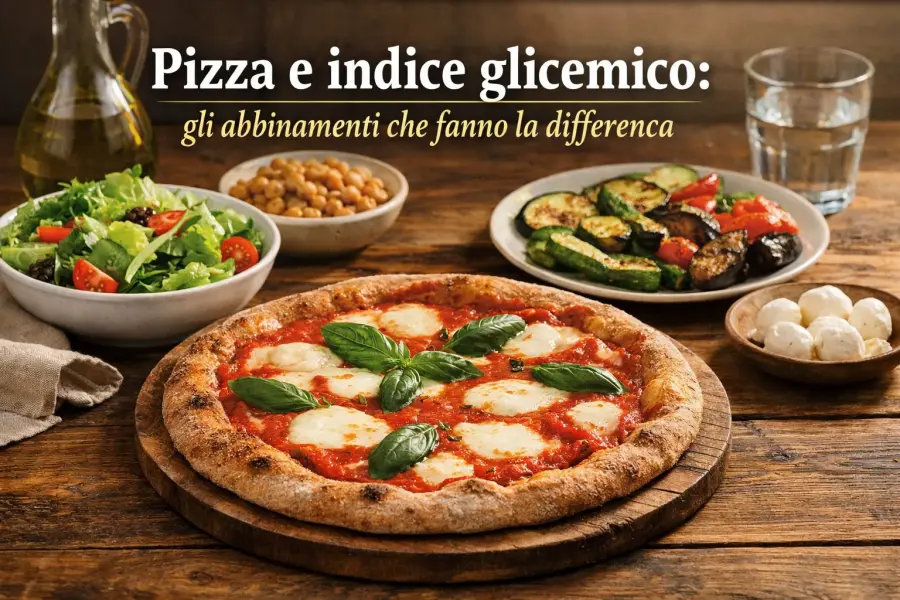 Pizza e indice glicemico: cosa cambia se la accompagni con i cibi giusti